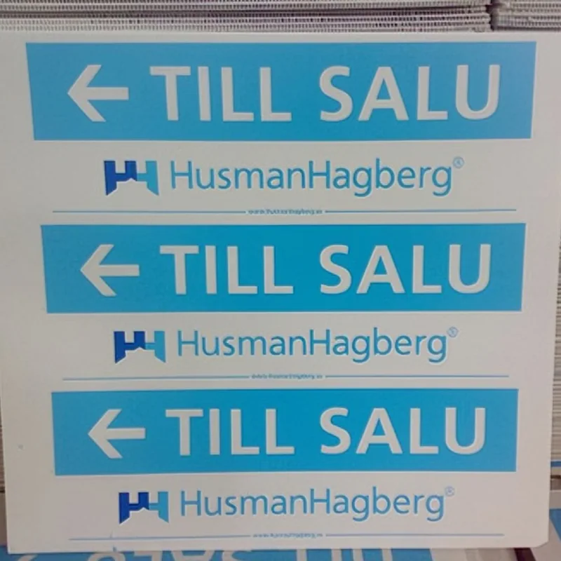 PP Hollow Sheet Advertising Display Board